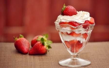 resep bikin ice cream strawberry