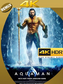 Aquaman (2018) IMAX 4K REMUX 2160p UHD [HDR] Latino [GoogleDrive] 