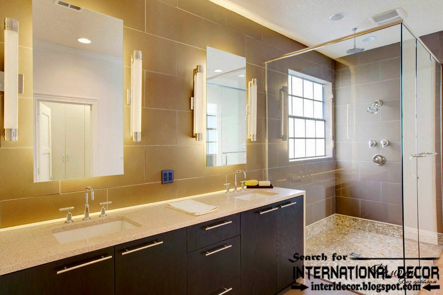 Contemporary bathroom lights and lighting ideas