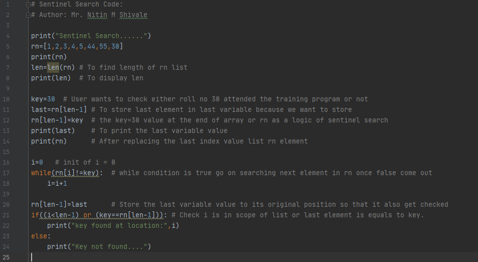 Write a python program to store roll numbers of student in array who ...