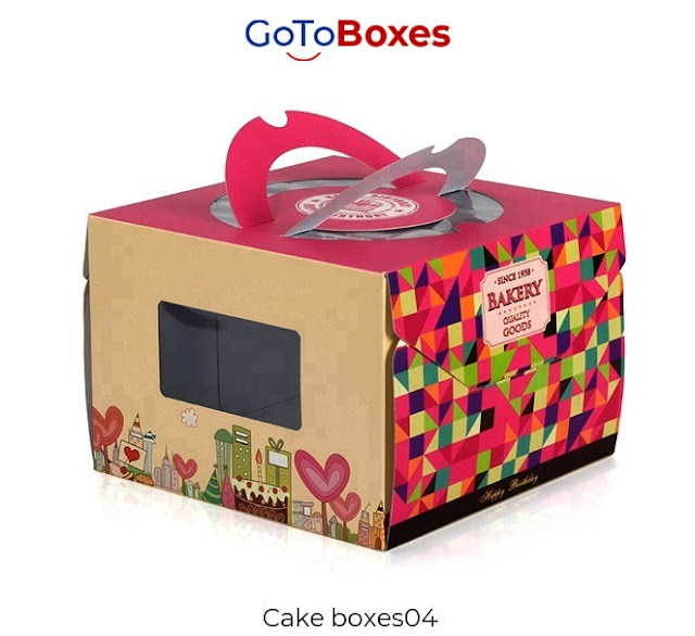 Customize durable and appealing Wholesale Cake Boxes in any style, shape, and layout. Get free shipping of your Cake Boxes and also many other amazing reasonable deals.