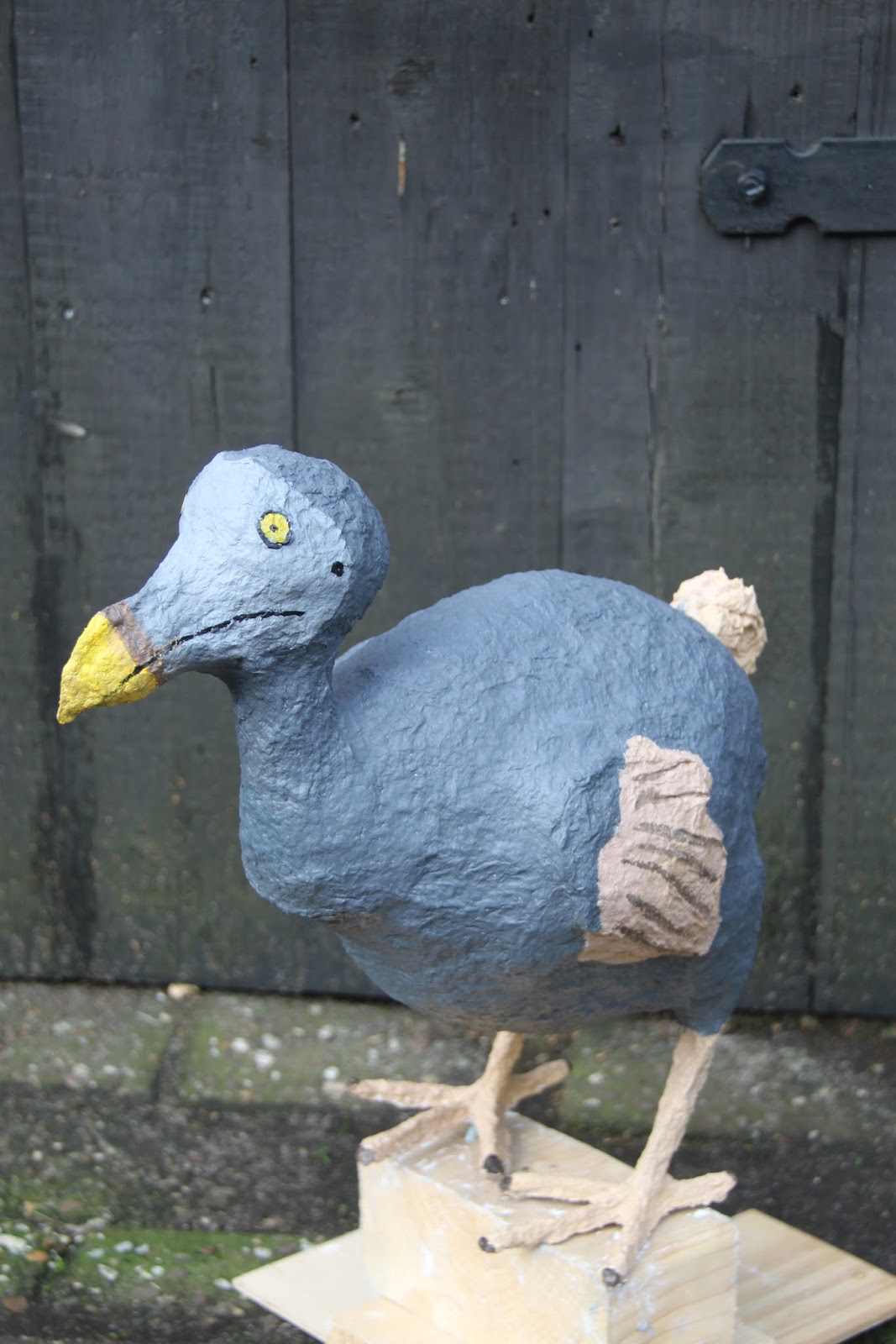 Atelier Soeff Dodo van Monique, papier mache