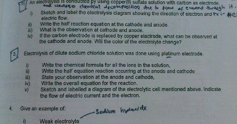 Contoh Soalan Paper 3 Chemistry Form 4 - Terengganu n