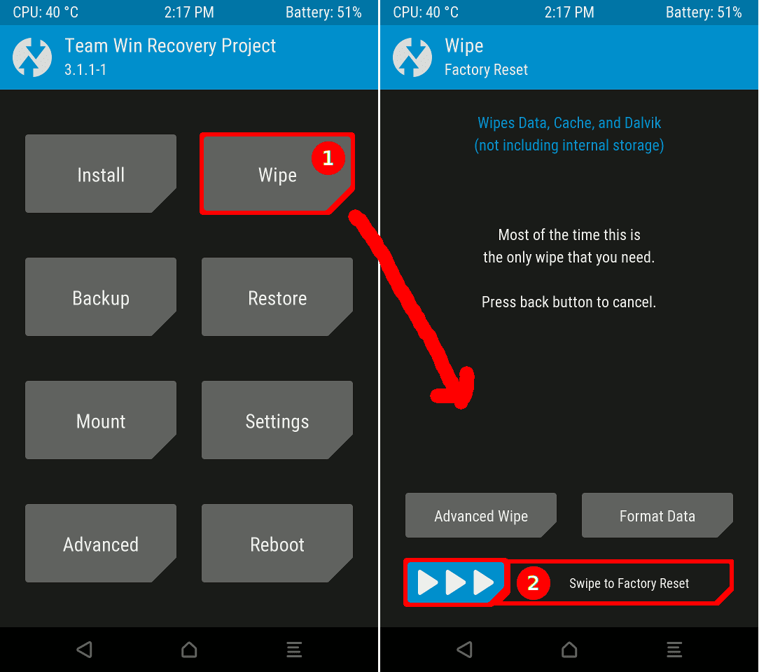 Wipe перевод на русский язык с английского. TWRP 3.3.1 Galaxy s4. TWRP меню. TWRP Recovery меню. TWRP Android меню.