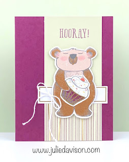 December 2020 Beary Comforting Paper Pumpkin Projects + Video ~ www.juliedavison.com #stampinup #paperpumpkin