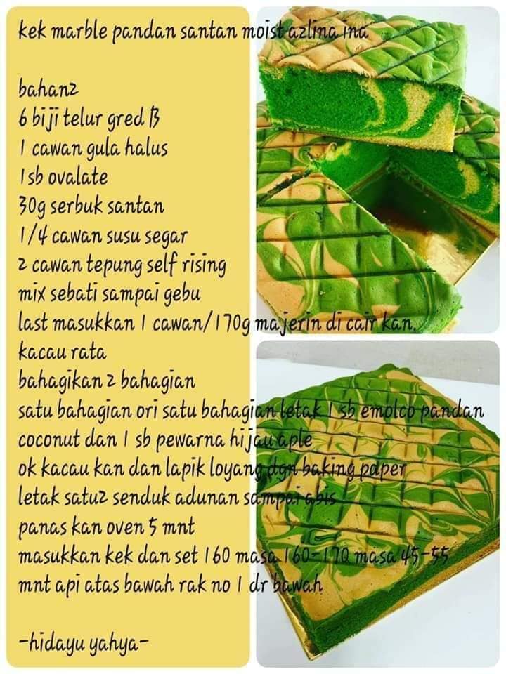 Resepi Kek Pisang Cheese Azlina Ina - LKIT 2017