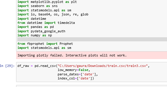 Massive Inputs | eLearn: Time Series Forecasting using fbprophet in Python