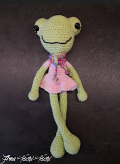 PATRON GRATIS RANA AMIGURUMI 48024 🐸