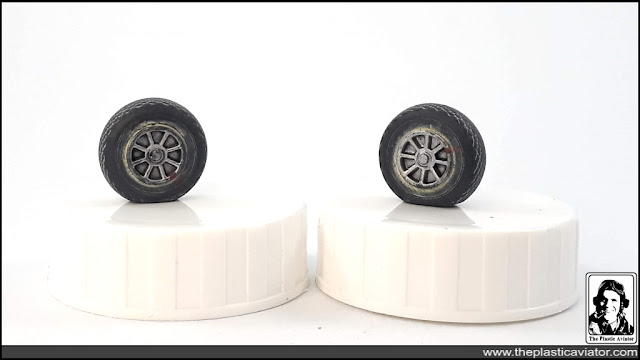 How to make realistic Aircraft wheels in 1/48