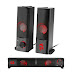 Redragon Orpheus GS550 Stereo Gaming Speakers Sound bar for PC with Red LED Backlight and Volume Control