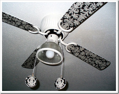 La tienda de la tia tota: Decoracion de un ventilador de techo que ya