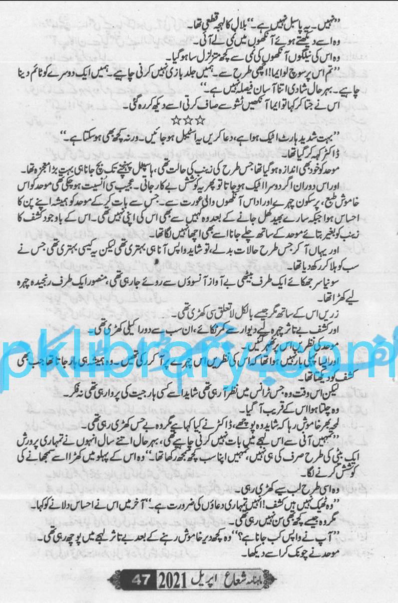Sham Ki Haveli Main By Rukhsana Nigar Adnan Episode 28