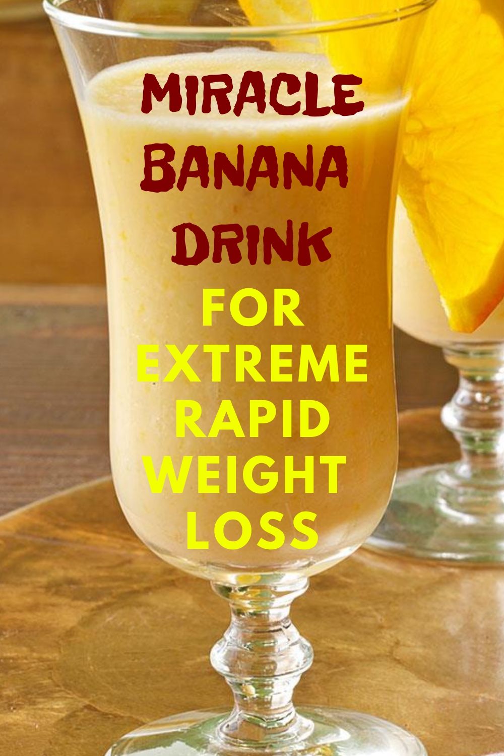 Banana Pineapple Drink To Melt Fat Like Crazy /Hello Healthy Blog/