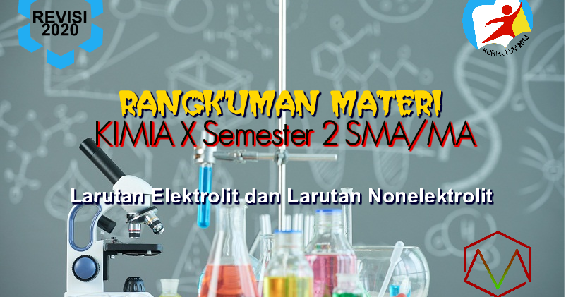 Materi Kimia - Larutan Elektrolit dan Nonelektrolit