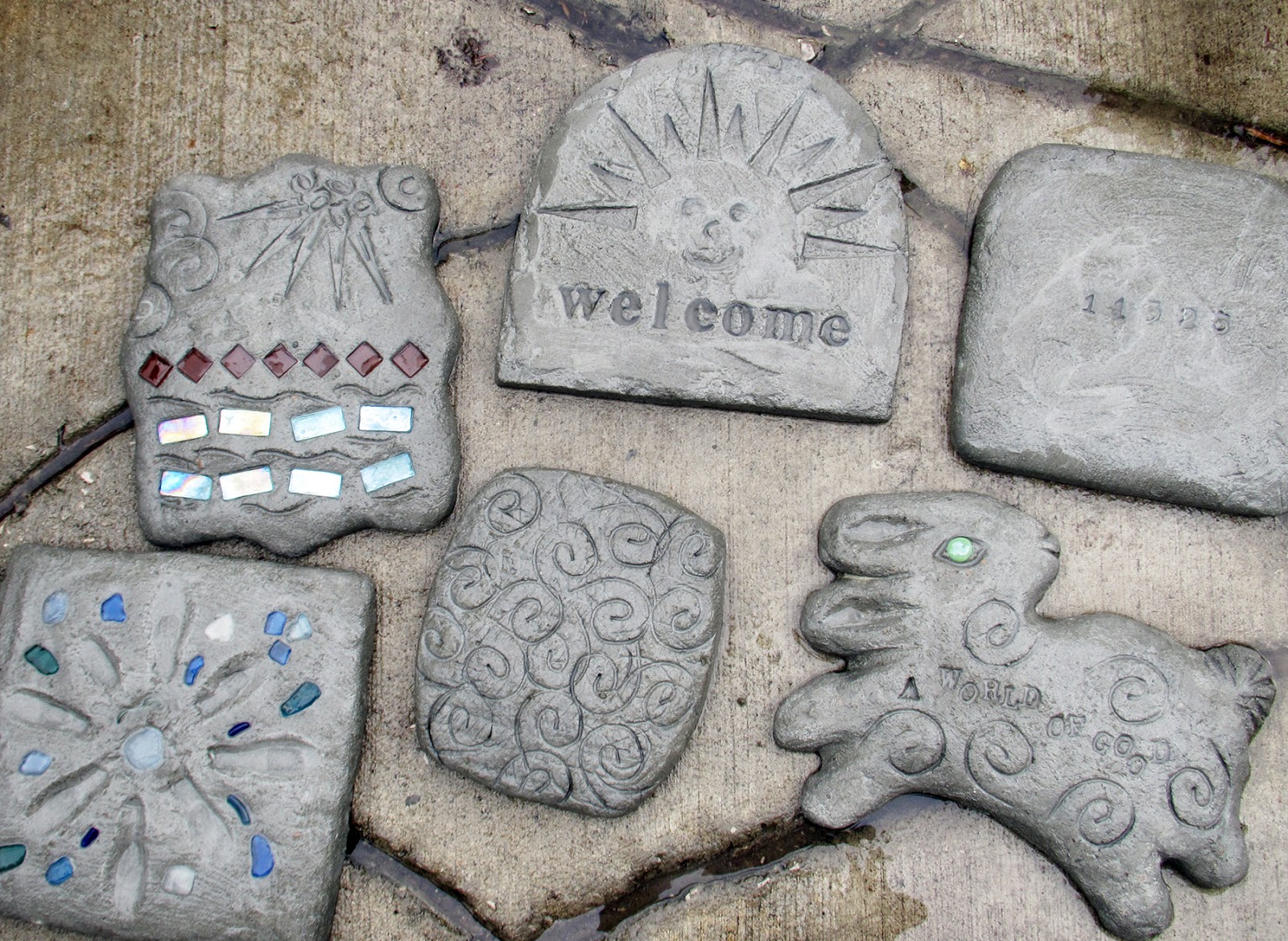 From the Summer's Garden SCULPTING CONCRETE LIKE CLAY