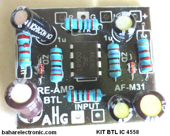 Cara Pasang Kit Btl Pada Power Amplifier Stereo Bahar Electronic