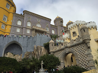 Palácio da Pena had a really interest mix of architecture