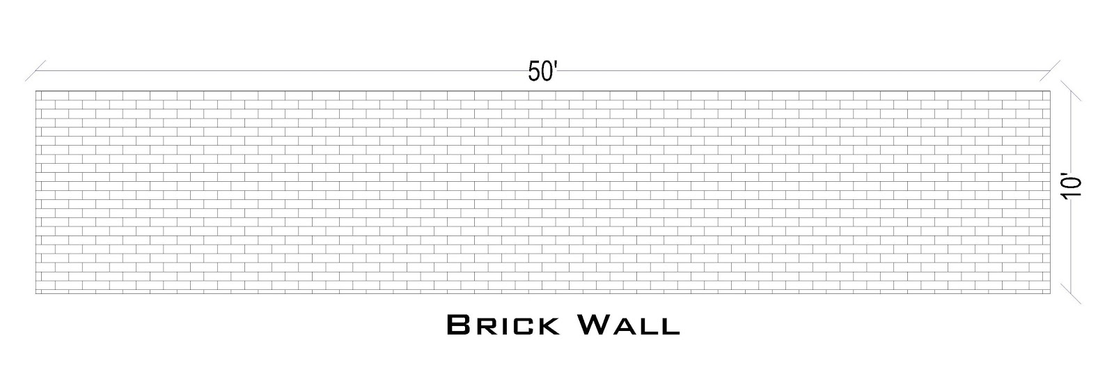 Estimate Brick Need for 5" Wall Engineer Technology
