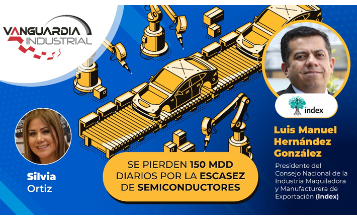 Que los gobiernos federales, tanto el mexicano como los de otros países, “ya nos vean específicamente como lo que somos: somos un motor industrial”: Index Nacional (Arte: Vanguardia Industrial).