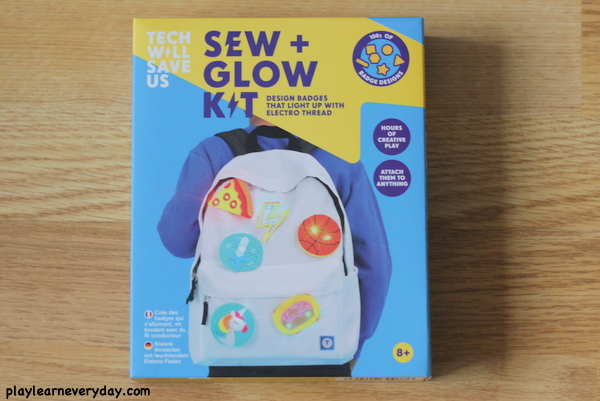 Sew and Glow Kit from Tech Will Save Us - Review, Tech Age Kids