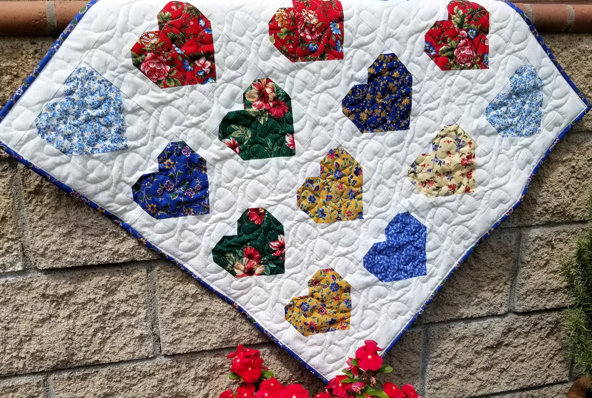 Weekly Finish 56 Chains of Love & Simple Hearts 2021