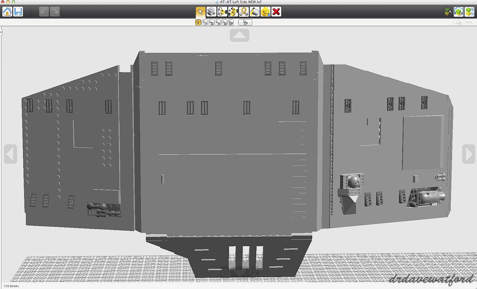 Ldd Files Gimme Lego: UCS AT-AT : Beside Myself...
