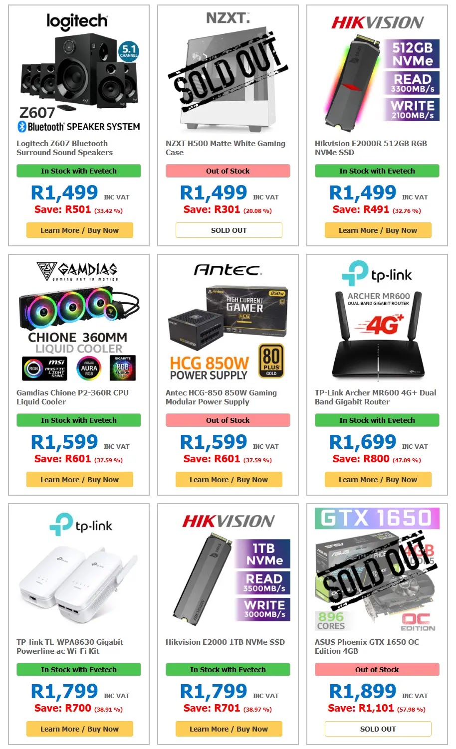 Live 2019 Evetech Black Friday Deals live-2019-evetech-black-friday-deals