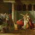 Lictorlar Brutus'a Oğullarının Cesetlerini Getirirken "The Lictors Bring to Brutus the Bodies of His Sons" - David