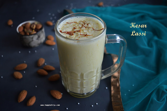 Kesar Lassi Recipe | Saffron Lassi