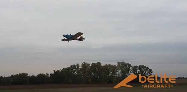 Electric Ultralight in flight