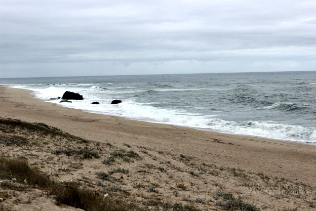 foto del oceano en portugal