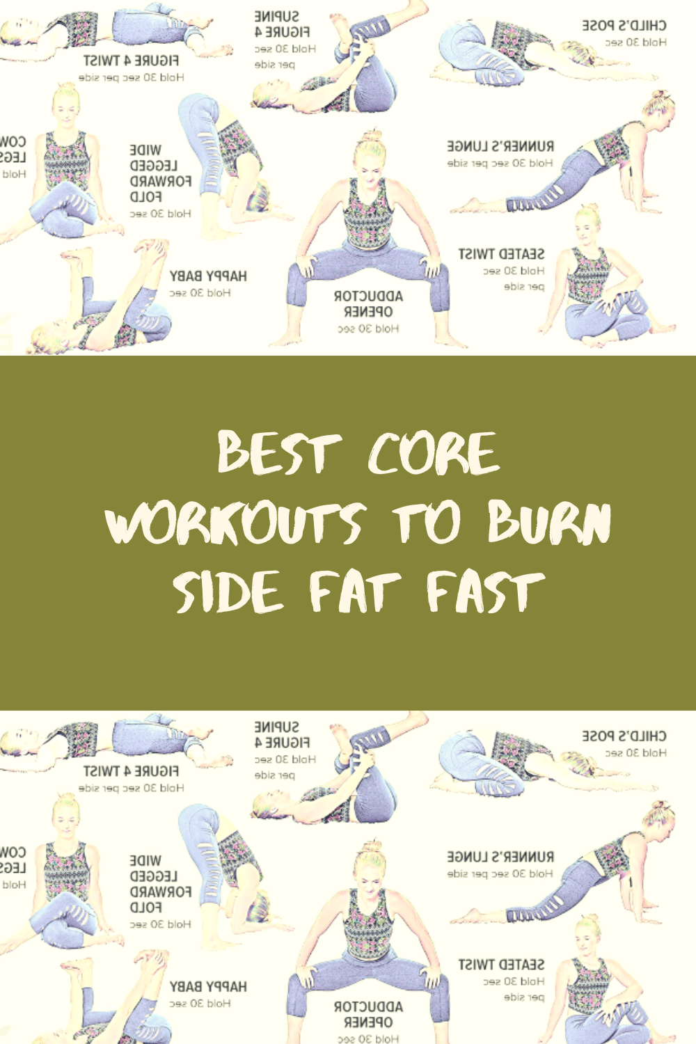 BEST CORE WORKOUTS TO BURN SIDE FAT FAST