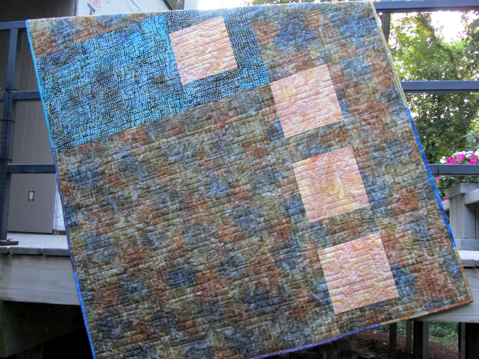 Modern Quilt Relish Nibbles Nouveau Modern Quilt in Contemporary Fabric