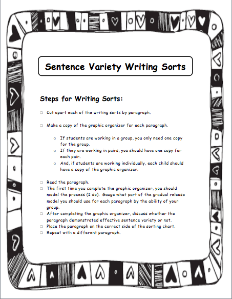 The Coaching Network: Teaching Sentence Variation to 4th Graders