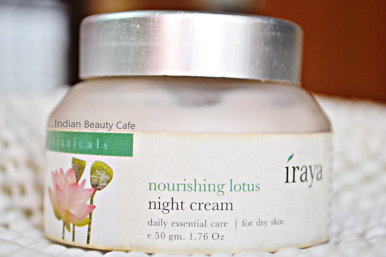 Indian Beauty Cafe Iraya Nourishing Lotus Night Cream Review