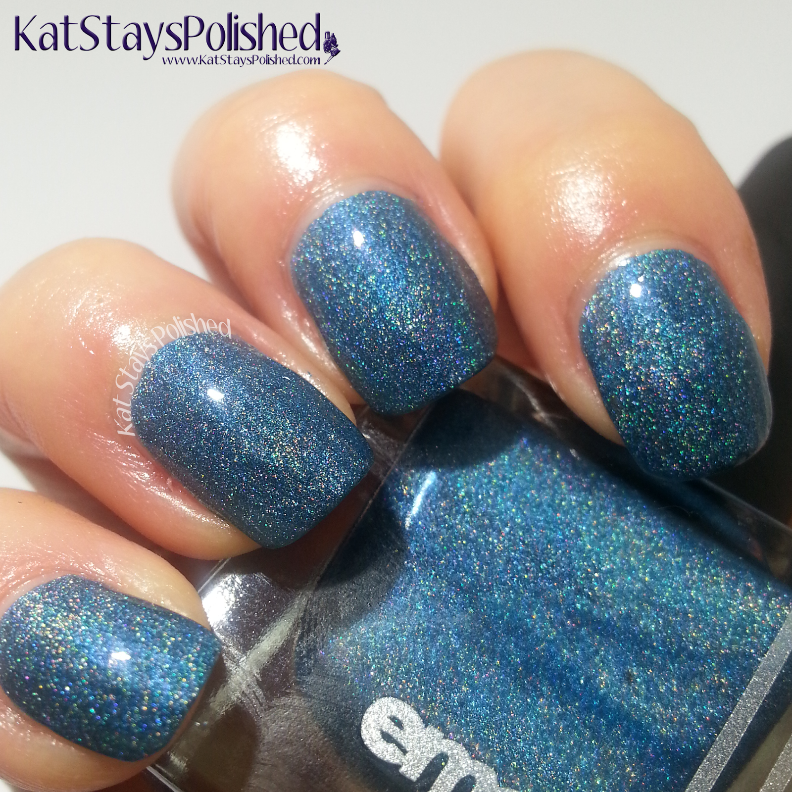 Emerald & Ash - Blue Corundum | Kat Stays Polished