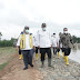 Menteri  PUPR Berkunjung Ke Tebingtinggi Meninjau Kondisi Sungai Padang