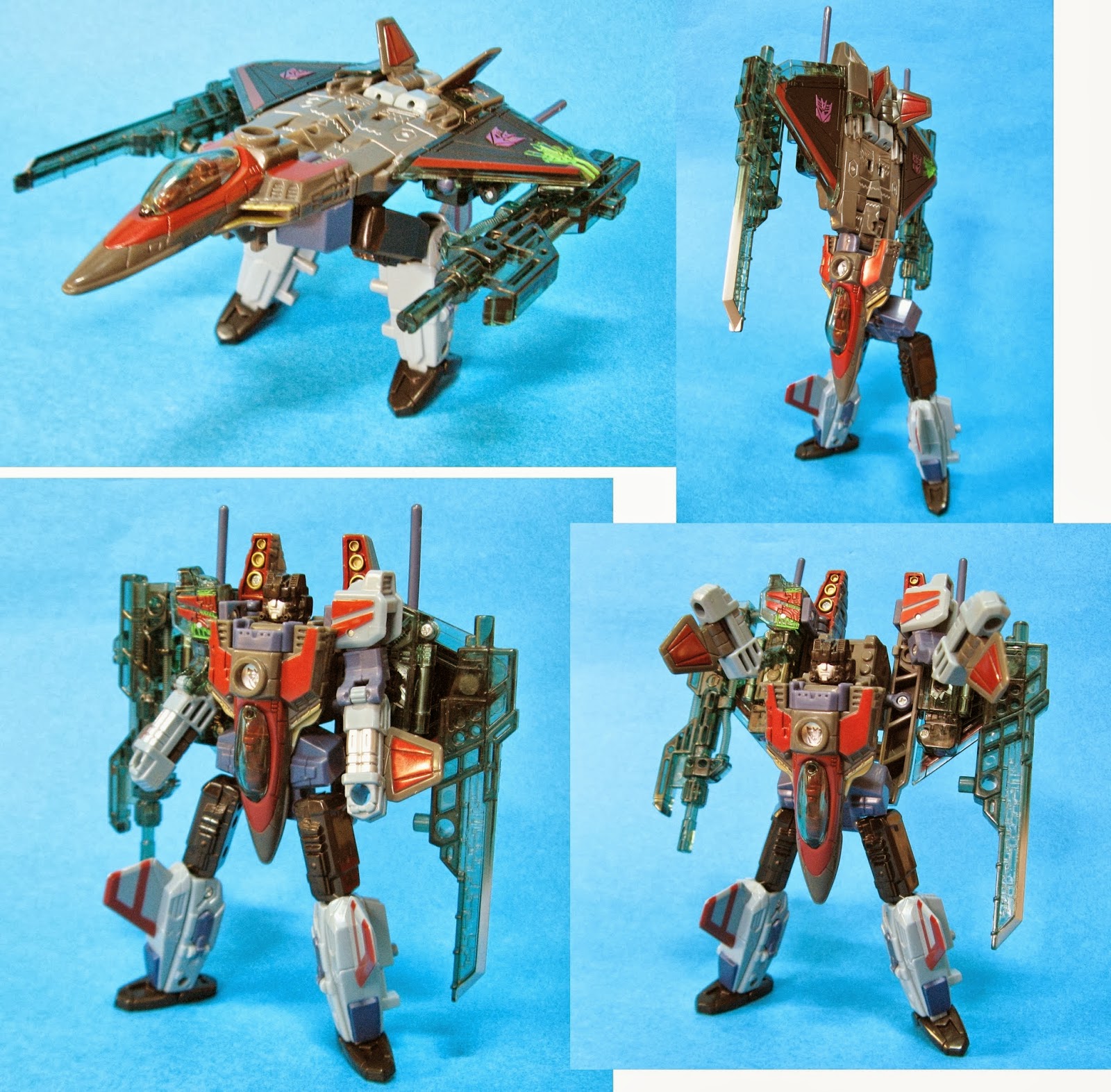TRANSFORMERS ENERGON Deluxe class STARSCREAMSCREAM 變形金剛能量源之戰豪華級星星叫