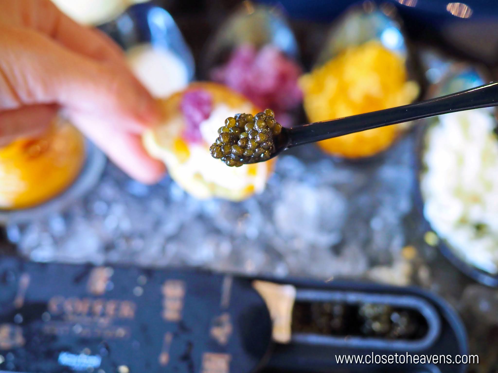 Copper Buffet เสิร์ฟ Kaviari caviar แบรนด์ระดับโลกจากฝรั่งเศส