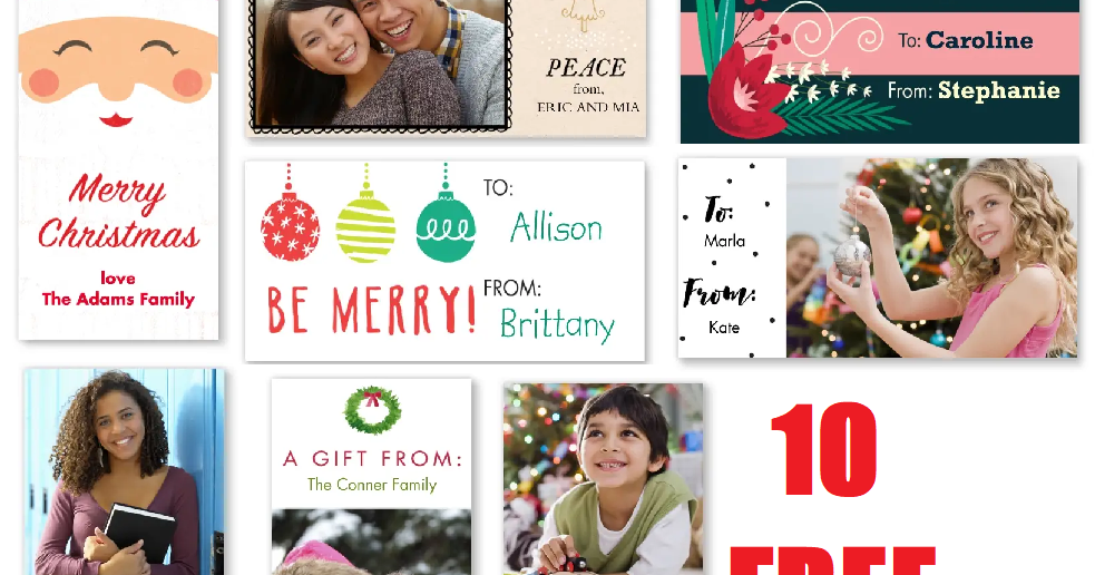 10 Free Personalized Gift Tags + Free Pickup at Walgreens HEAVENLY STEALS