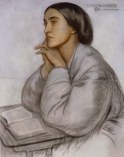 Christina Rossetti by Dante Gabriel Rossetti