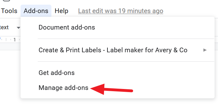 Beheer add-ons op Google Documenten