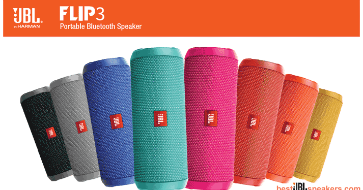 jbl flip 3 bluetooth speaker specifications