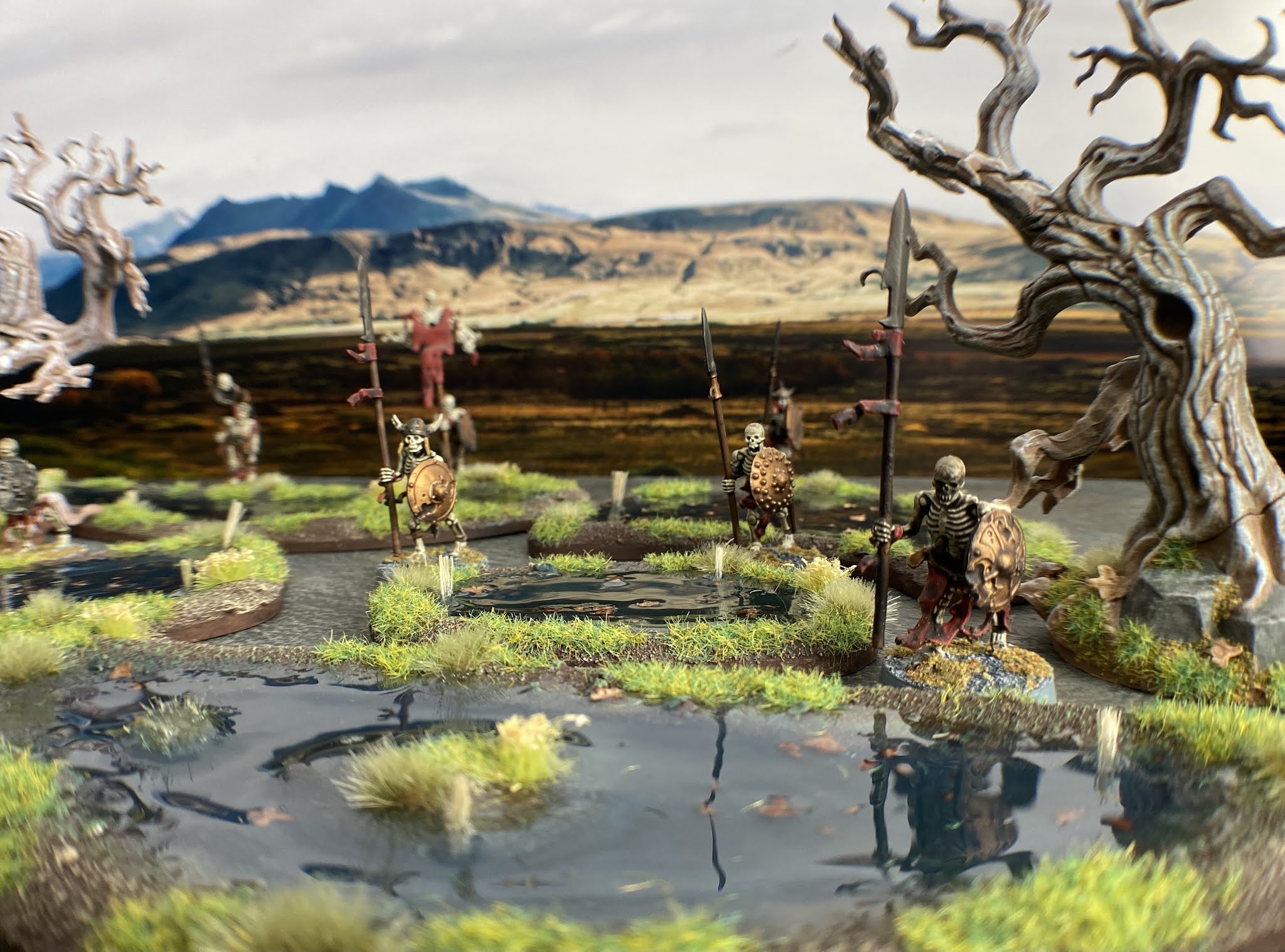 Space Dinosaur Miniatures Tutorial How to Make Swamp Terrain