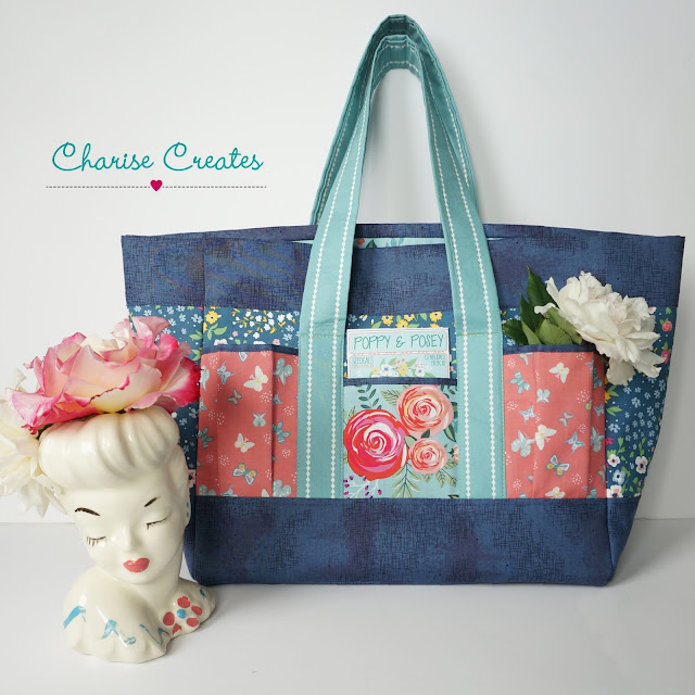 Charise Creates: Poppy and Posey Fabric and a Free Pattern Link!