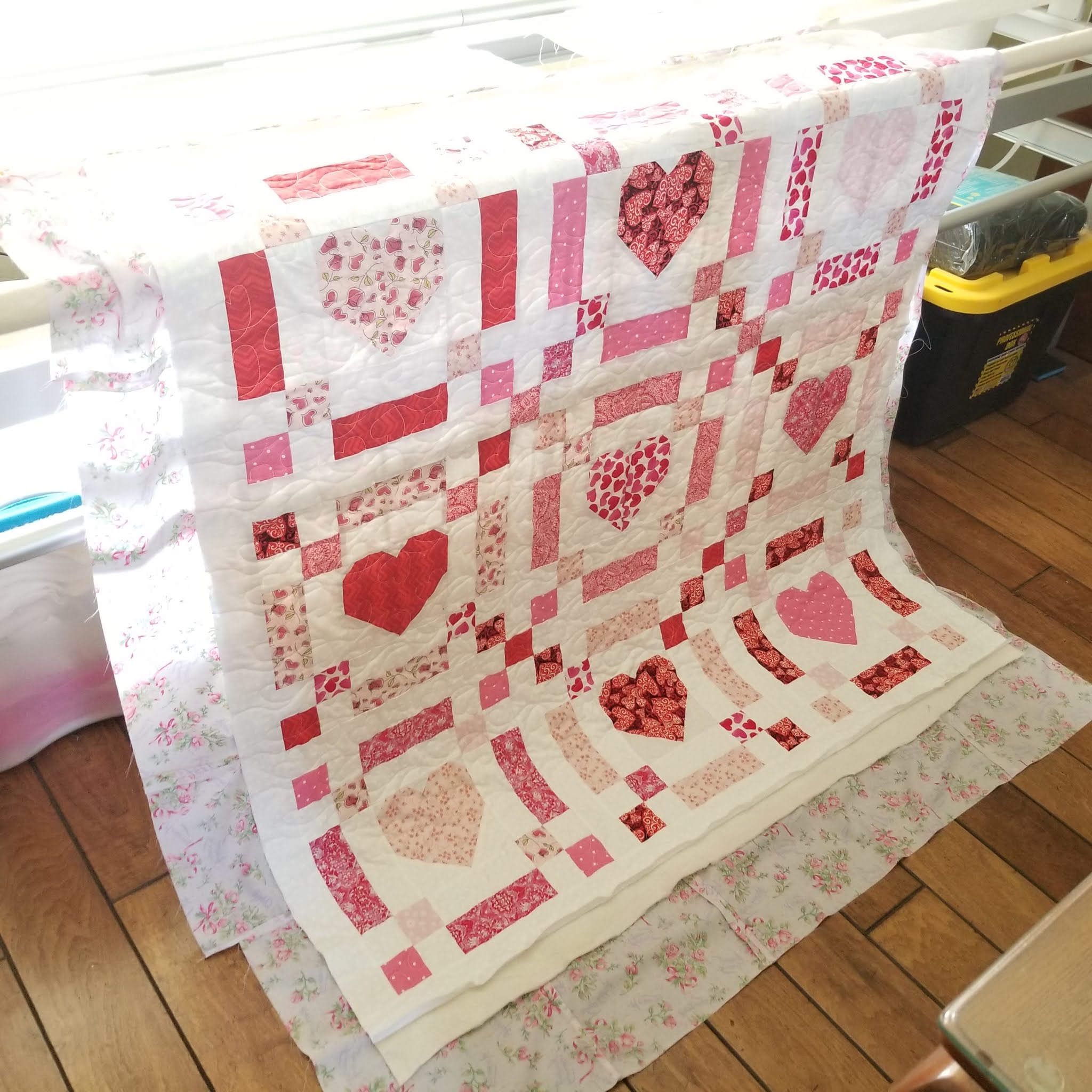 Weekly Finish 56 Chains of Love & Simple Hearts 2021