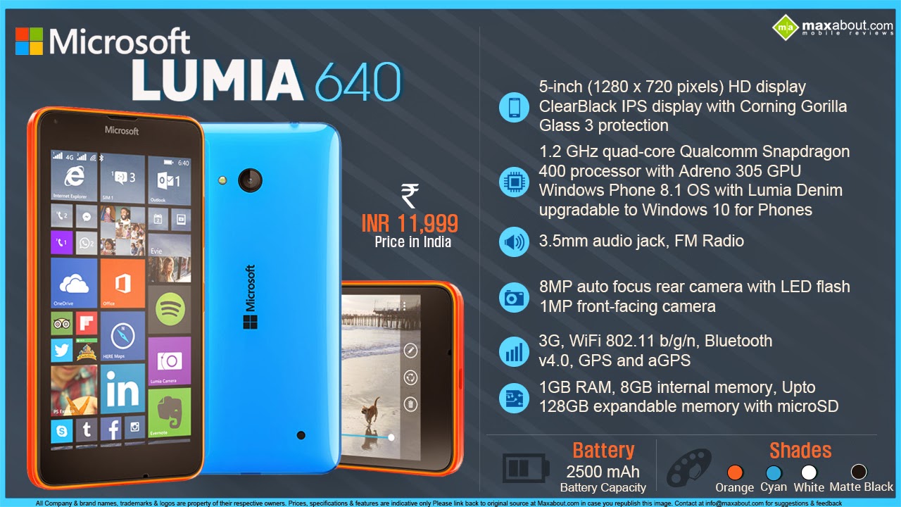 mutations microsoft lumia 640 xl price in india they