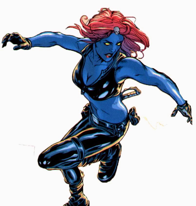 The Comics Girls Mystique