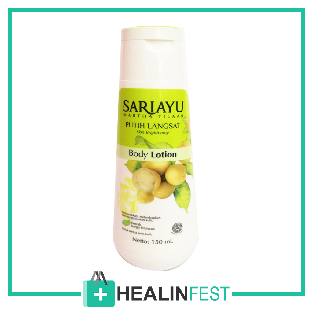 Healin Fest SARIAYU PUTIH LANGSAT BODY LOTION