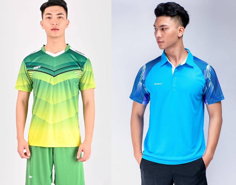 In áo thun đá banh thể thao